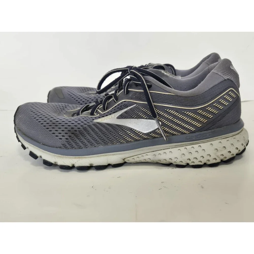 Brooks Ghost 12 Womens Size‎ 9.5 Athletic Running Shoes Sneakers Purple Gray